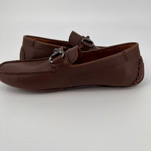Kenneth Cole Reaction Lyon Bit Driver Size 11M Espresso Slip-On Loafer Shoe main image 10
